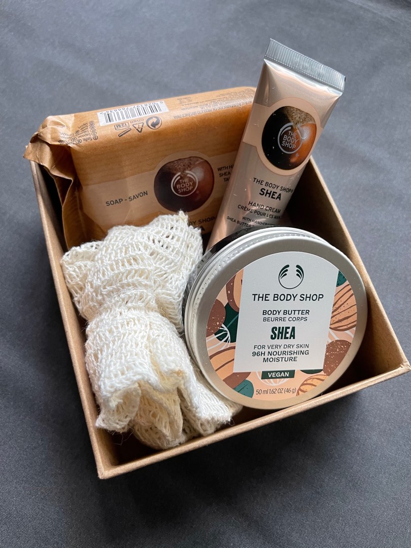 The Body Shop Shea Butter Gift Set, Beauty & Personal Care, Bath