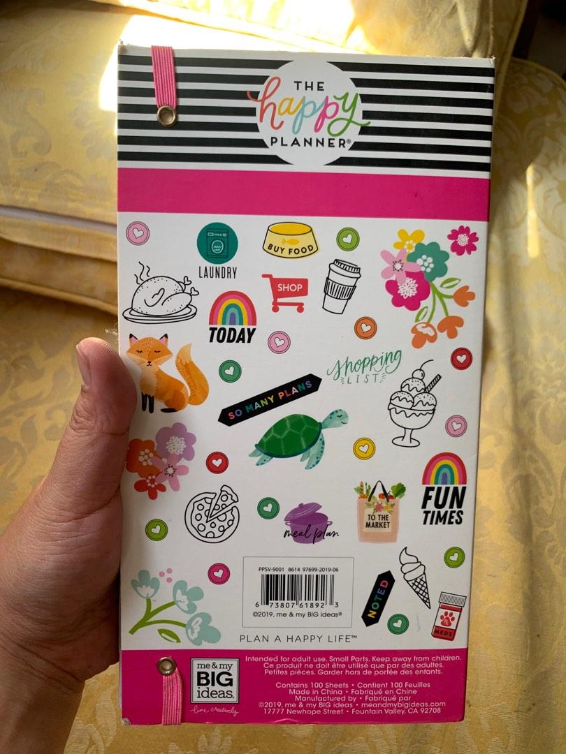 THE HAPPY PLANNER MEGA BRIGHTS STICKER BOOK (Category: Craft Supplies & Tools) located in Cavite. Submitted by 4ckids (Listing ID 1184089981, Image 2). Description: Used about 15 stickers only.