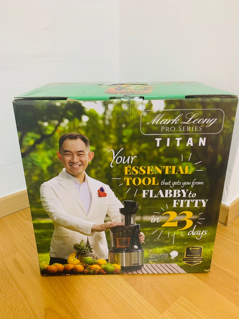 The Titan Pro Series Juicers Cold press juicers, TV & Home Appliances