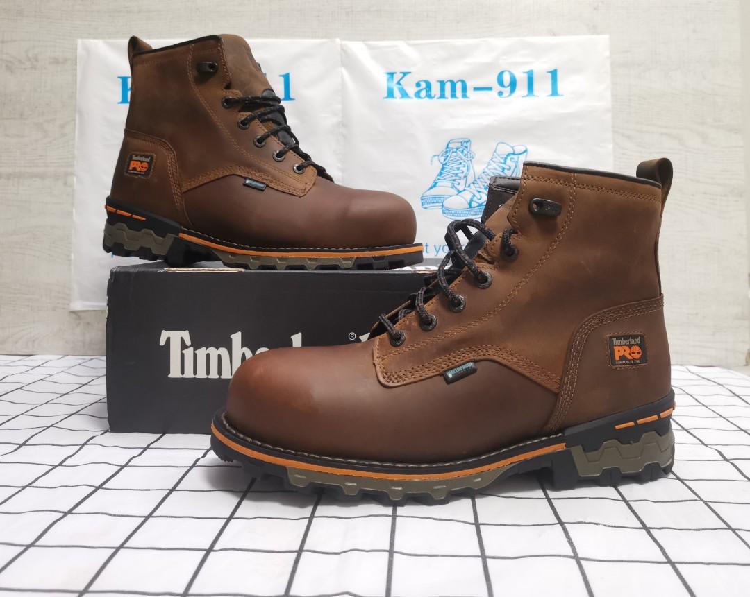 Timberland.安全鞋.纖維頭.防砸防水防滑., 男裝, 鞋, 靴- Carousell