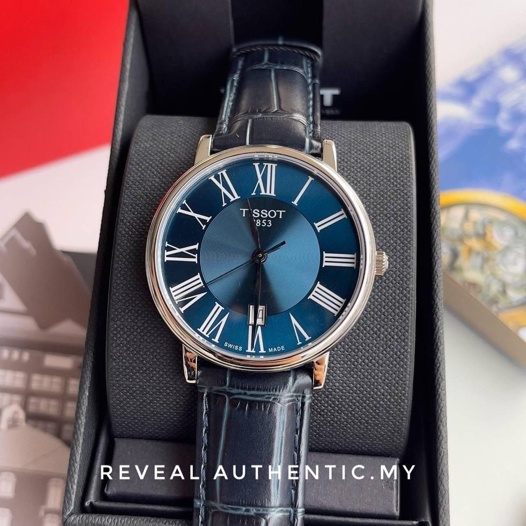 Tissot carson premium blue clearance