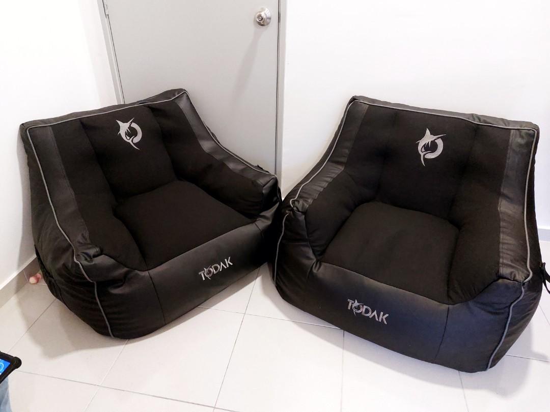 Todak Bean Bag (Gaming Chair), Furniture & Home Living, Furniture