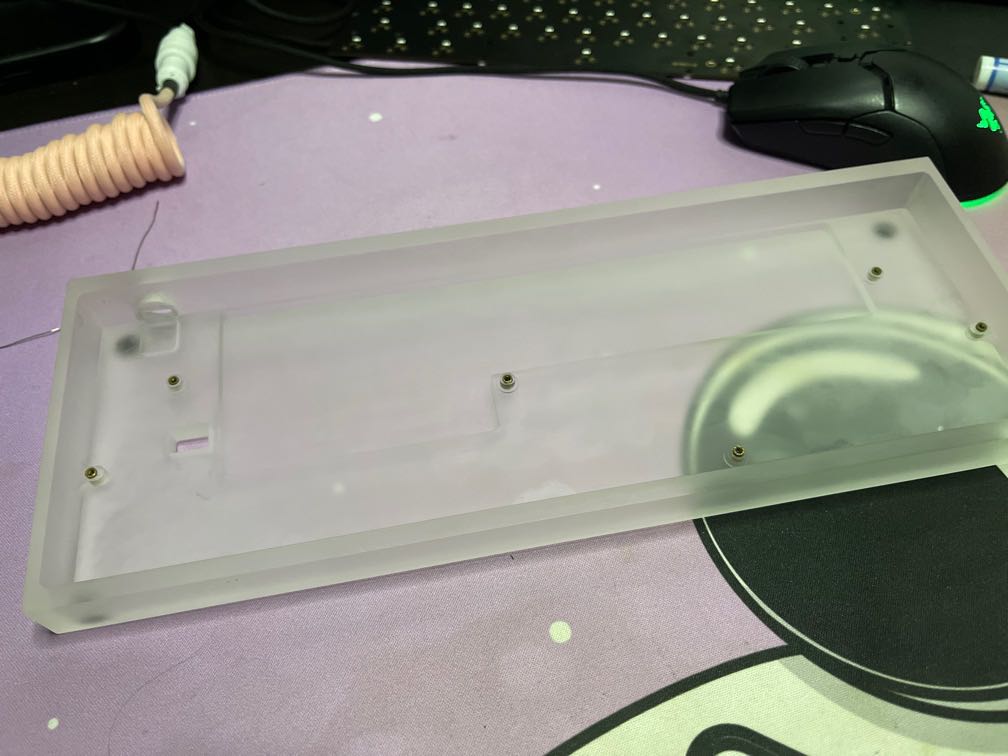 Tofu60 acrylic keyboard case, Computers & Tech, Parts & Accessories