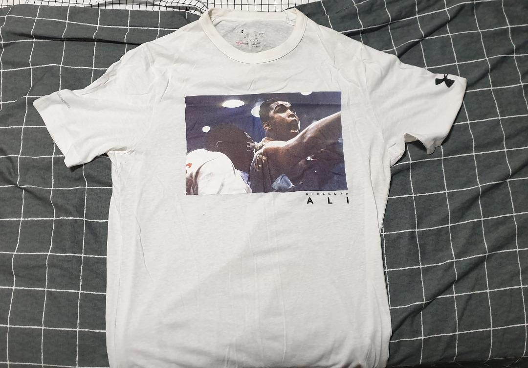 Under Armour White Muhammad Ali T shirt Size S Men s Fashion