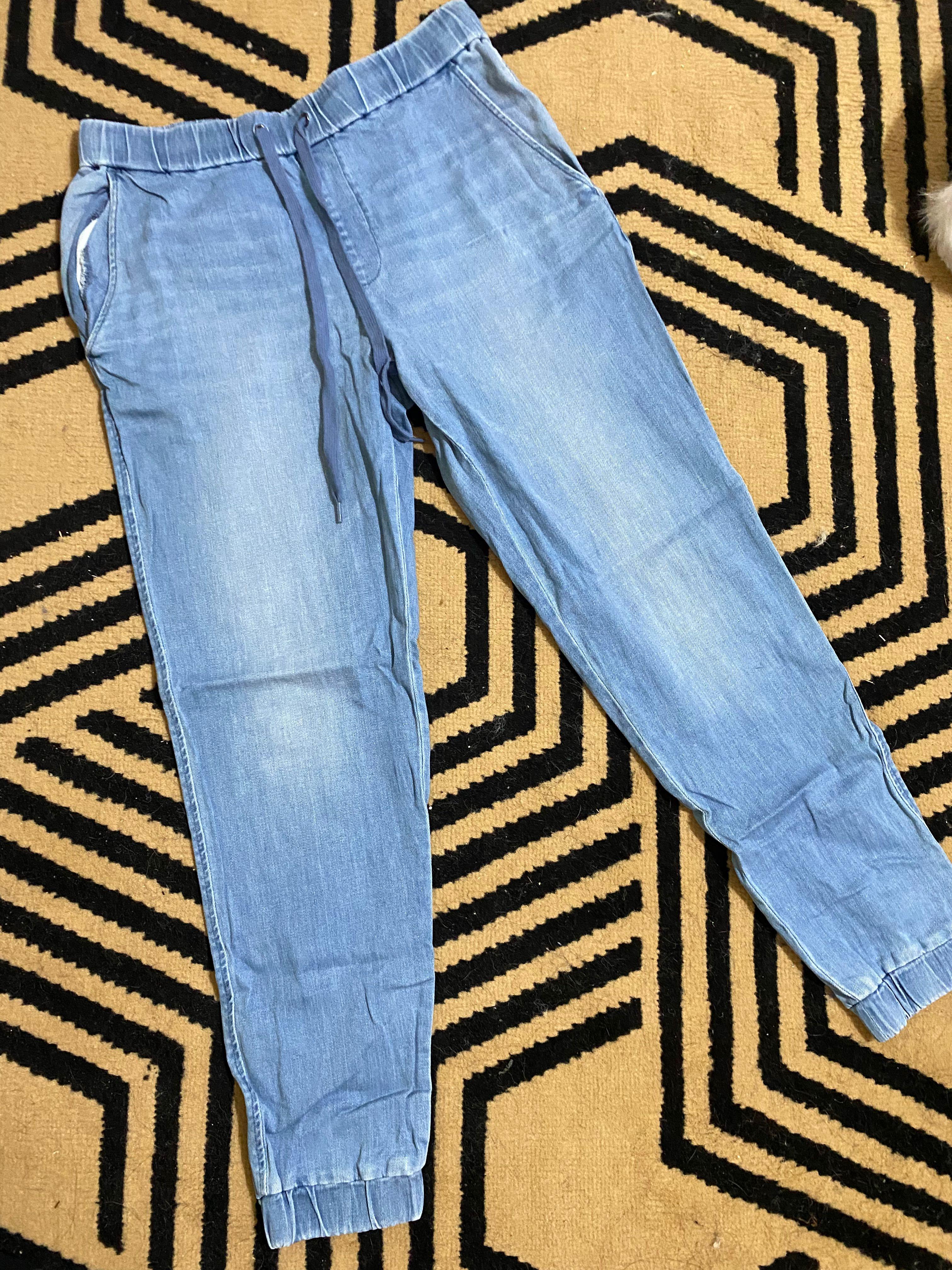 Uniqlo clearance denim joggers