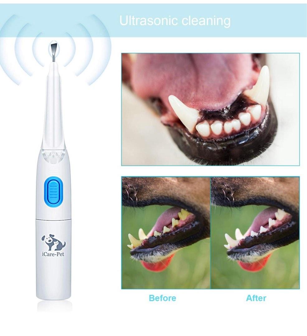 UP *Sgd 200*iCarePet Dog Toothbrush, Electric Toothbrush Remove Tartar
