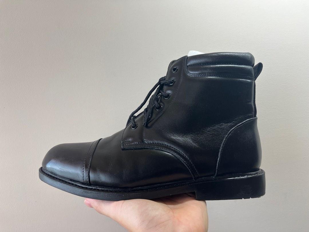 Office mens deals black boots