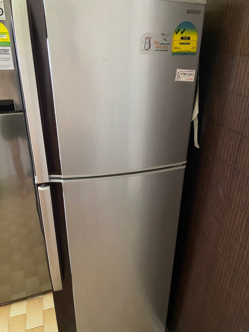 Used sharp fridge 100, TV & Home Appliances, Kitchen Appliances