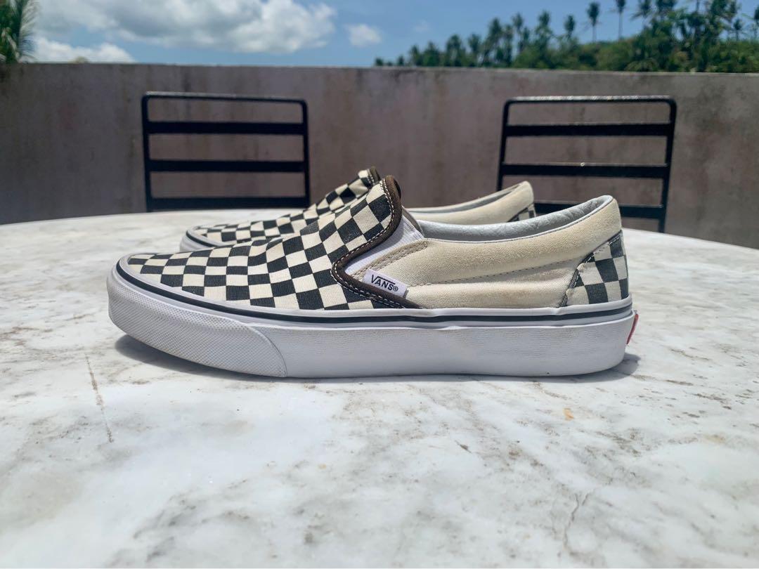 Vans Checkerboard Slip on Men s Fashion Footwear Casual Shoes