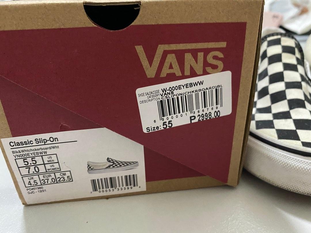 Vans deals original box