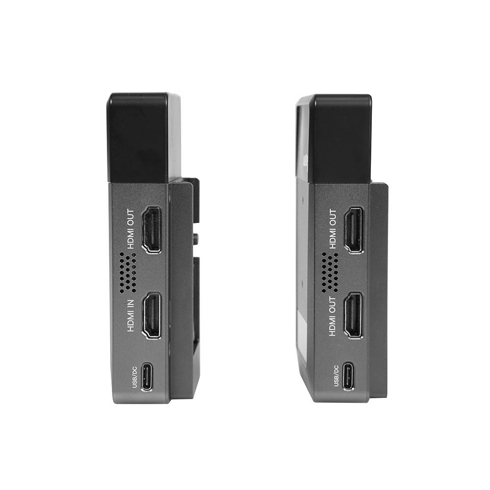 Vaxis Atom 500 HDMI Basic (Category: Other Accessories) located in Singapore. Submitted by cooldealphoto (Listing ID 1184203261, Image 3). Description: Product Highlights Transmits Wireless Video up to 500' Supports up to 1080p H.265 Video 1 x Transmitter and 1 x Receiver USB Type-C Power Input Vaxis Atom 500 Specs I/O Video Transmitter: 1 x HDMI Type A Input Transmitter: 1 x HDMI Type A Output Receiver: 2 x HDMI Type A Output HDCP Support Not Sp
