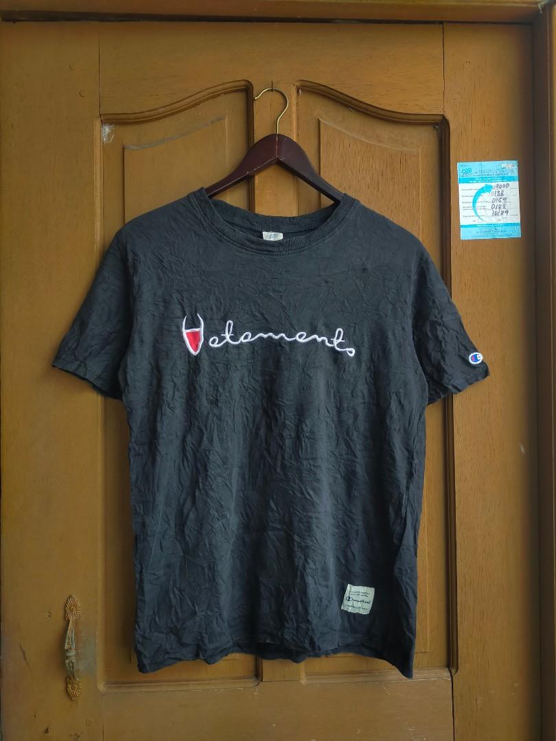 Champion x top vetements t shirt