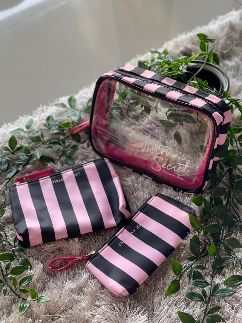 Victoria's Secret Makeup Travel Bag 4 in 1 set, Women's Fashion, Bags &  Wallets, Purses & Pouches on Carousell