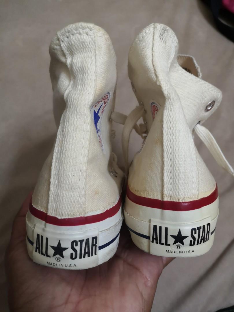 Vintage Converse 80 s Square Label Irregular Men s Fashion