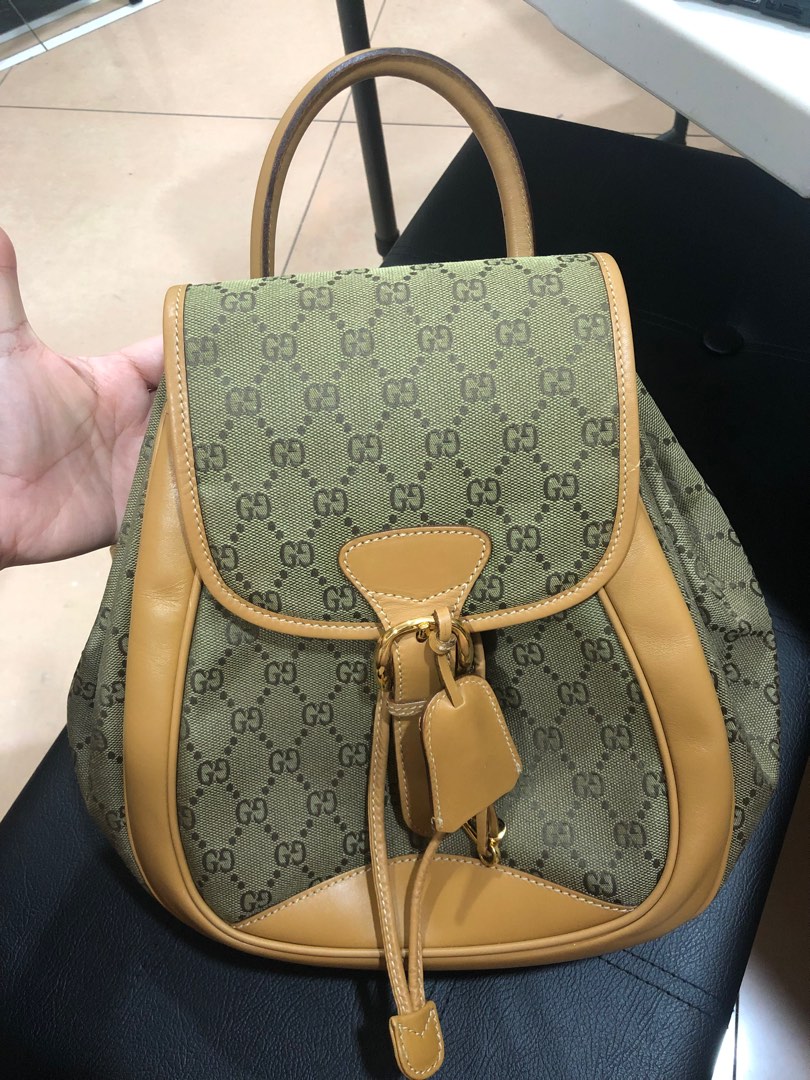 Second hand gucci backpack clearance