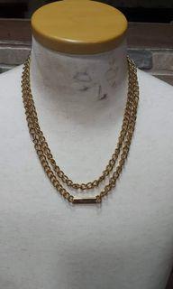 Vintage Salvatore ferragamo chain necklace/belt