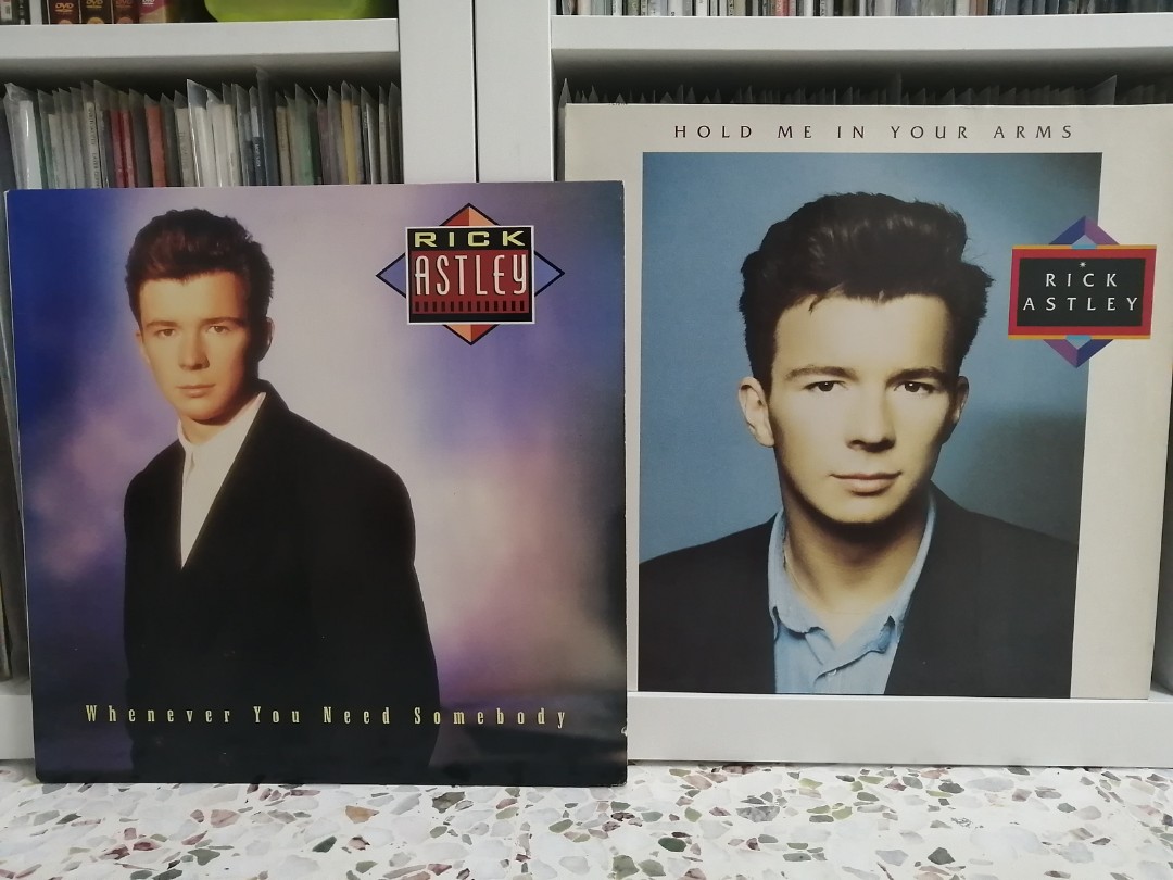 VINYL - Rick Astley first two albums (set), Hobbies & Toys, Music ...