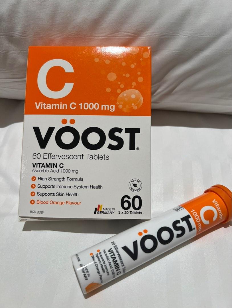 Voost vitamin C 60 tabs, Health & Nutrition, Health Supplements