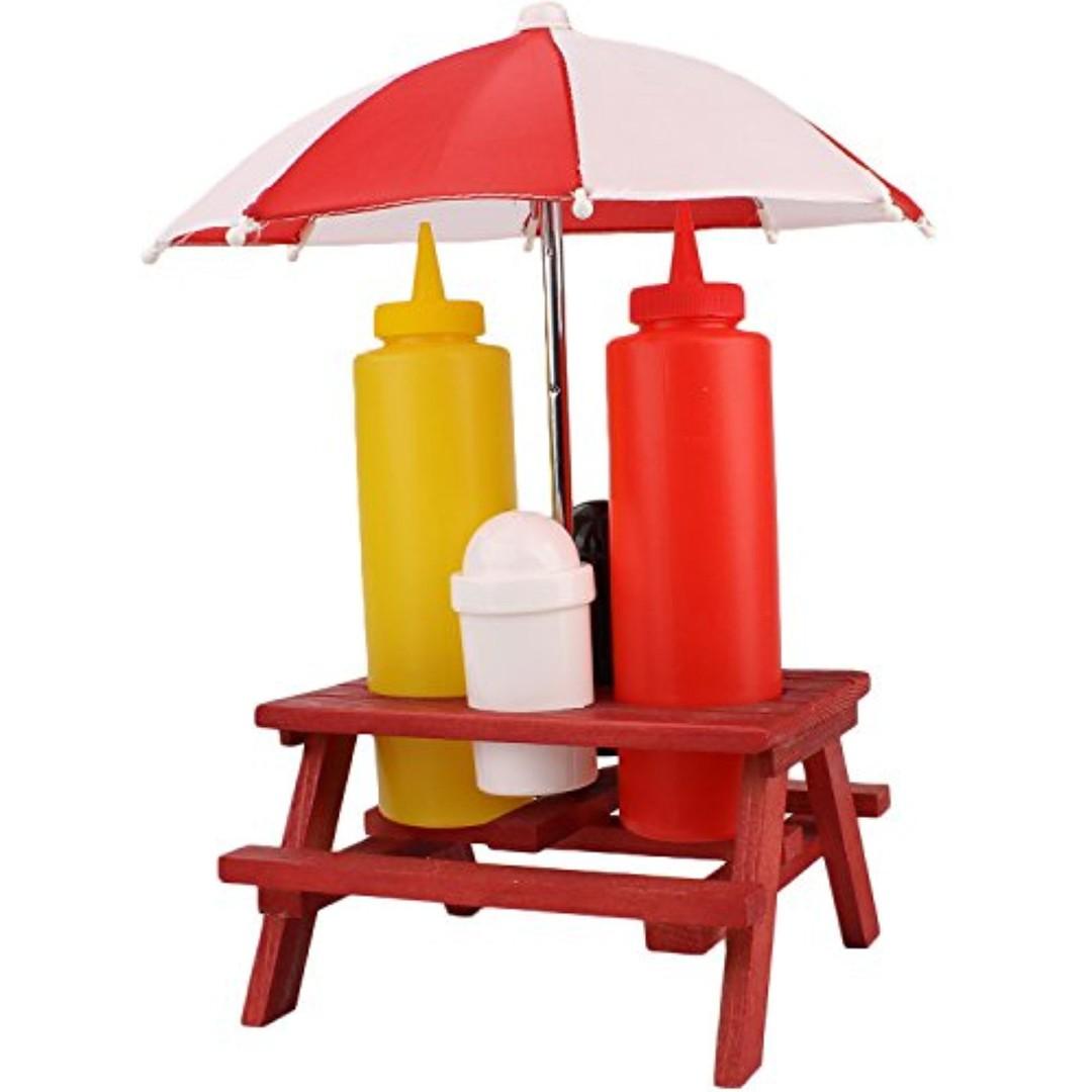 condiment picnic bench