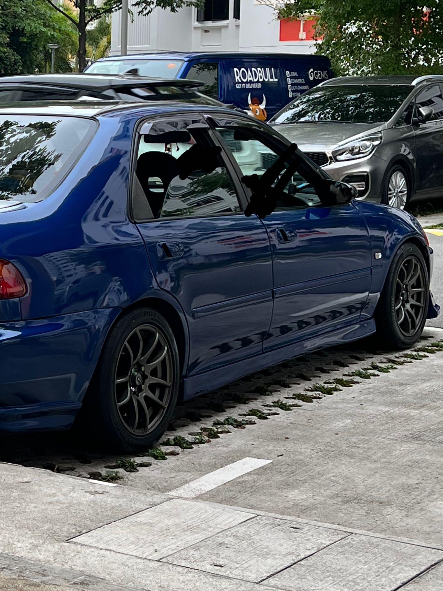 Work Emotion Rep 4x100 4x114.3, Car Accessories, Tyres & Rims on Carousell