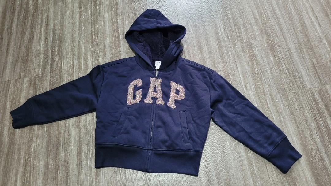 WTS Gap Girls Zip Up Fleece Cozy Arch Hoodie Babies Kids