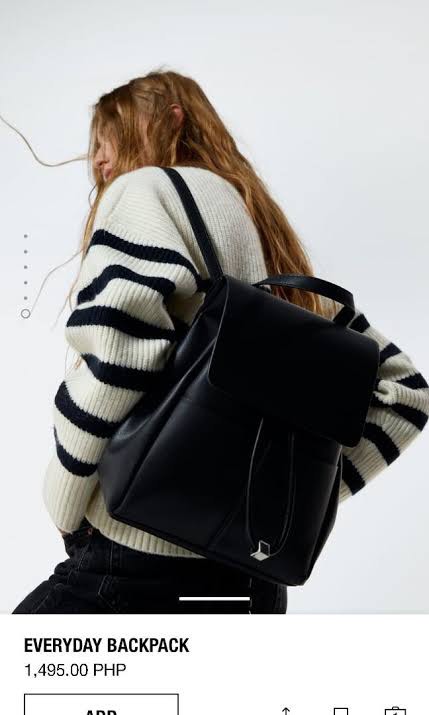 Zara hotsell everyday backpack
