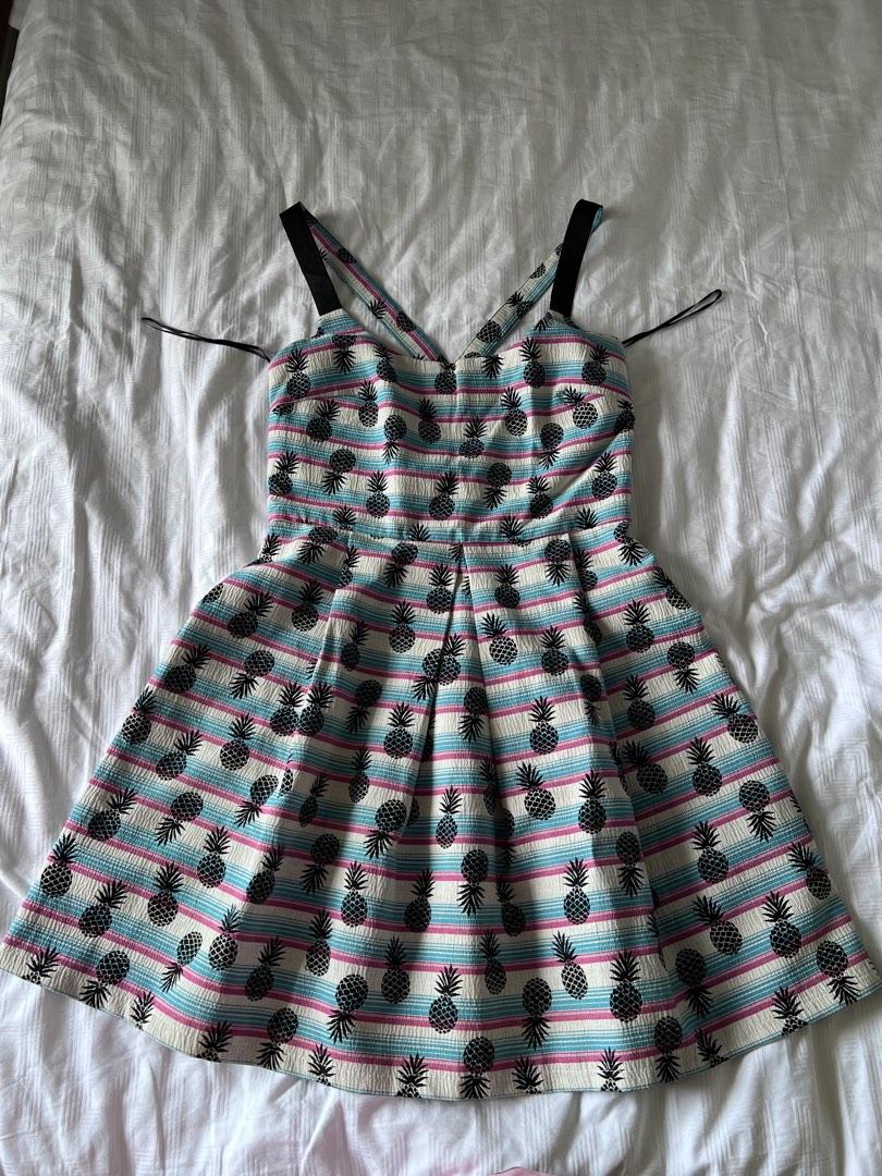 Zara 2025 pineapple dress