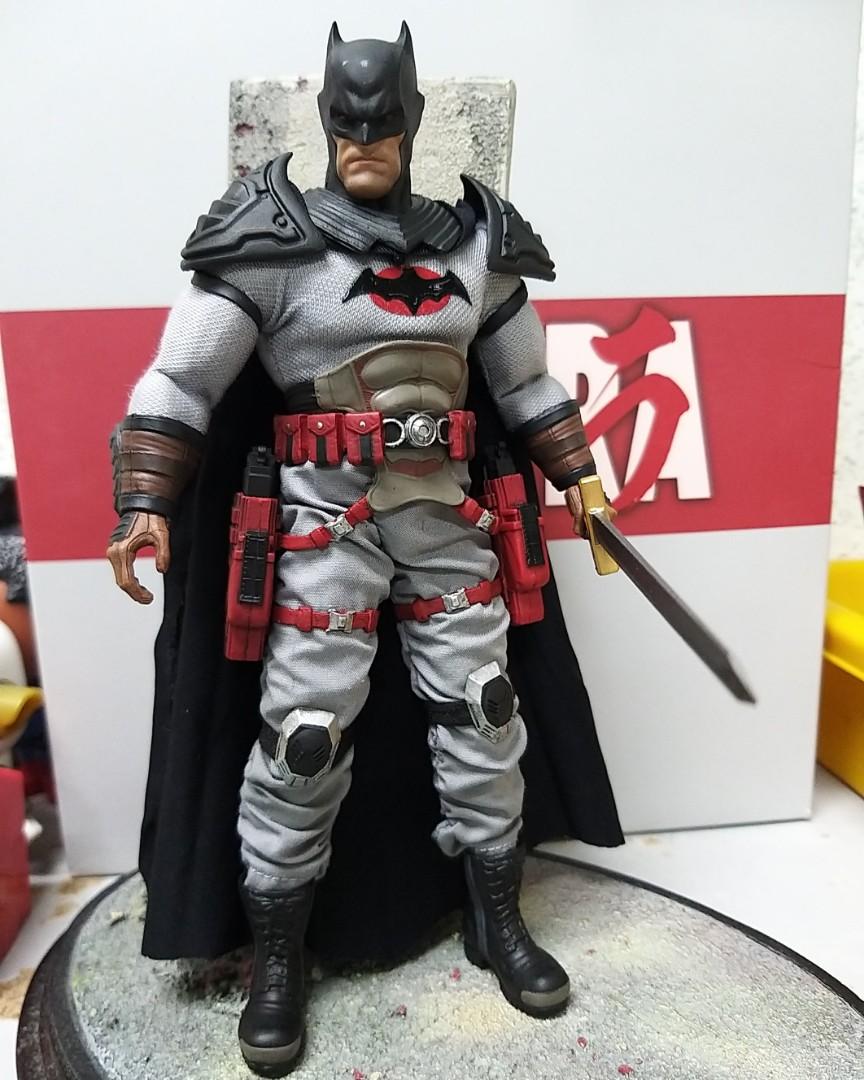 1/12 SSR Studio Knight of Vengeance (Flashpoint Batman) and Mix Max Stab of  the Hades(Deathstroke), Hobbies & Toys, Toys & Games on Carousell