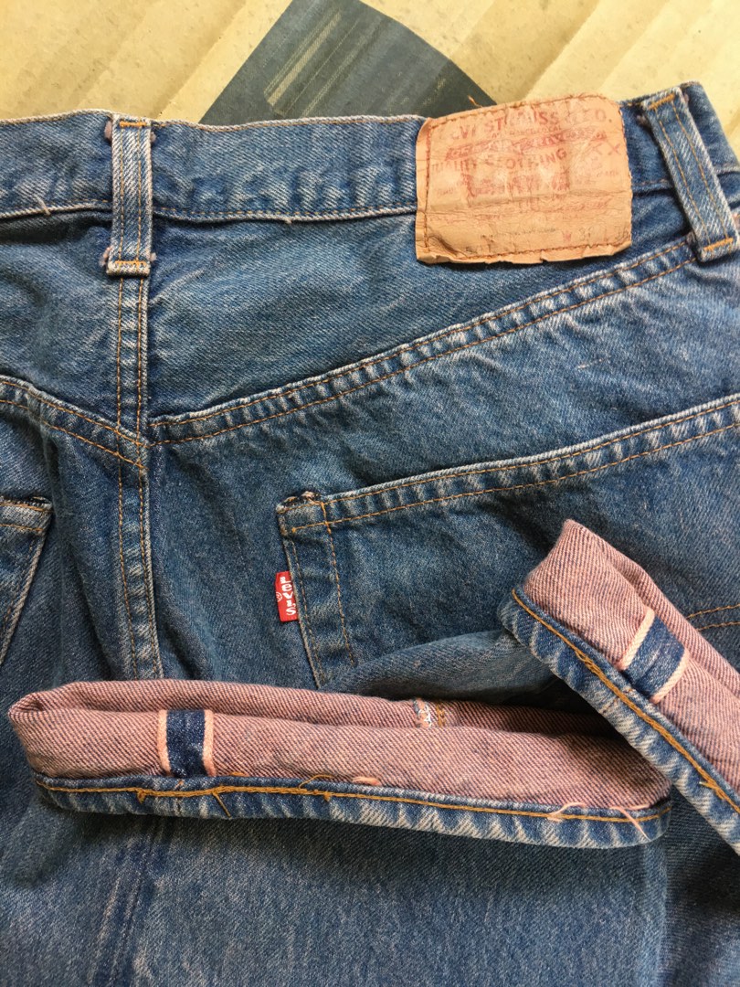 1982 Levis 501 selvedge, Men's Fashion, Bottoms, Jeans on Carousell