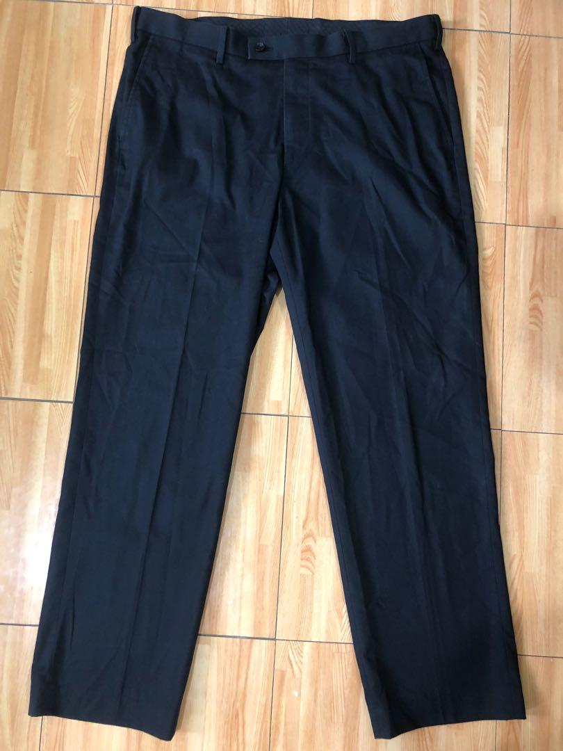 2 uniqlo formal pants, Men's Fashion, Bottoms, Chinos on Carousell