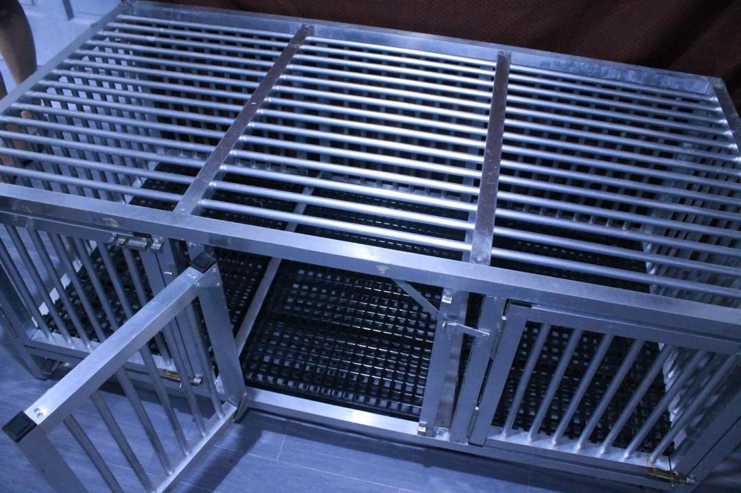 2nd hand dog cage, Pet Supplies, Homes & Other Pet Accessories on Carousell