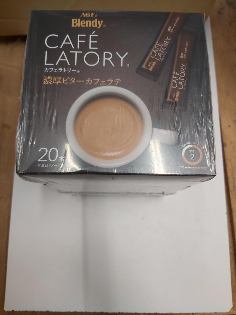 訂購 日本製造cafelatory 即沖苦味cafe Latte 咖啡棒 條 3 盒裝 嘢食 嘢飲 飲料 Carousell