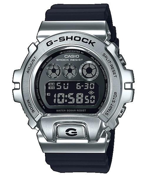太子/銅鑼灣門市CASIO G-Shock 200 米防水黑銀色GM6900 GM69001 GM
