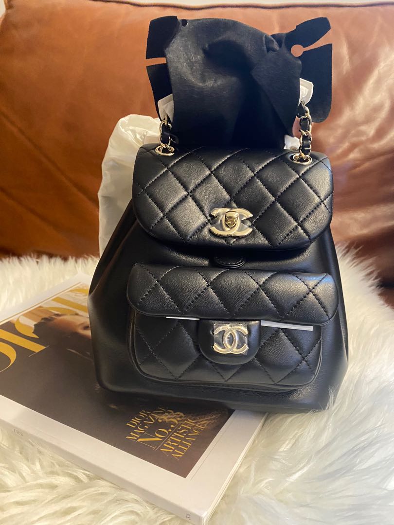 Valentines sale ‼️Chanel 22A Duma Backpack, Luxury, Bags & Wallets on  Carousell