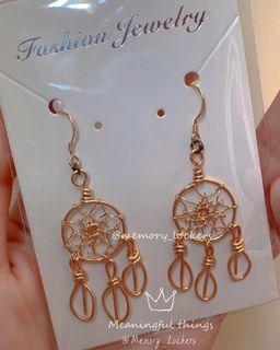 包郵🔥獨一無二全手工捕夢網耳環 dreamcatcher handmade Earrings