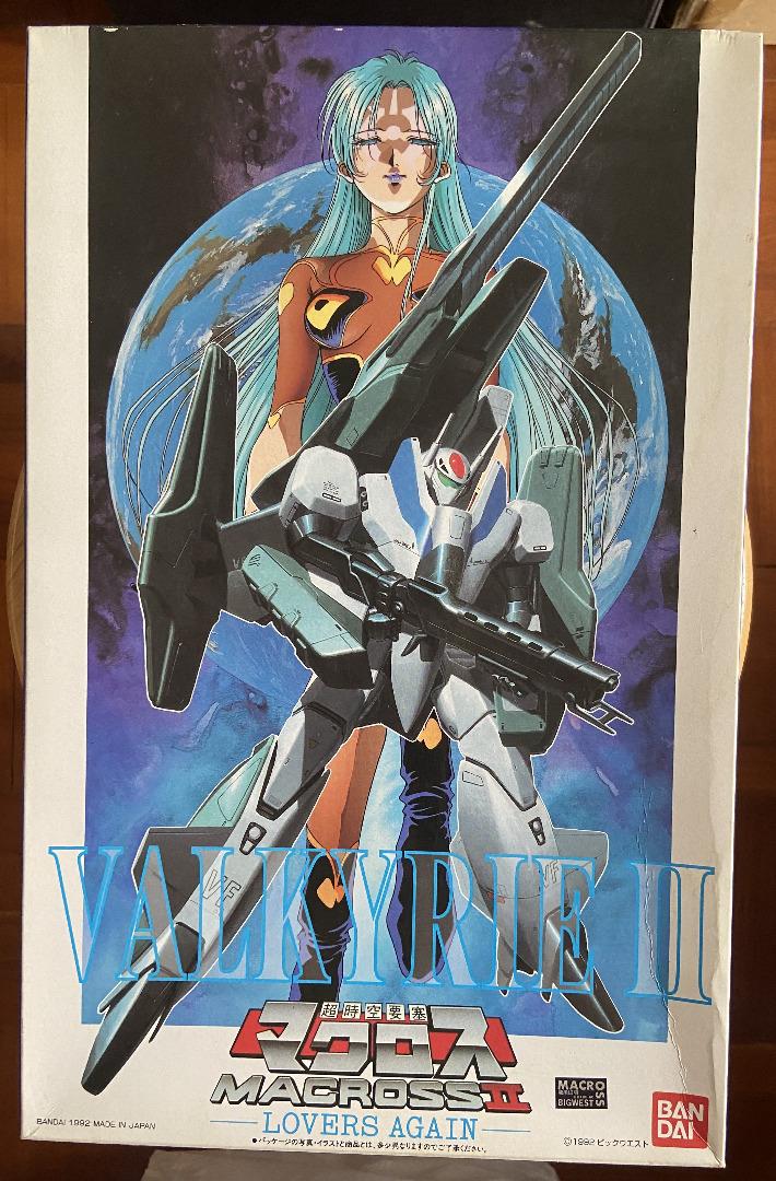 模型超時空要塞II MACROSS II 韋基利Valkyrie VF-2SS 1/100 可變新未砌齊件new unused model kit  robotech transformable