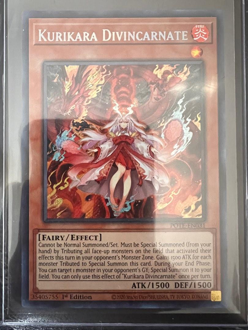 遊戲王Yugioh: Kurikara Divincarnate POTE 1st [Secret] [Monster