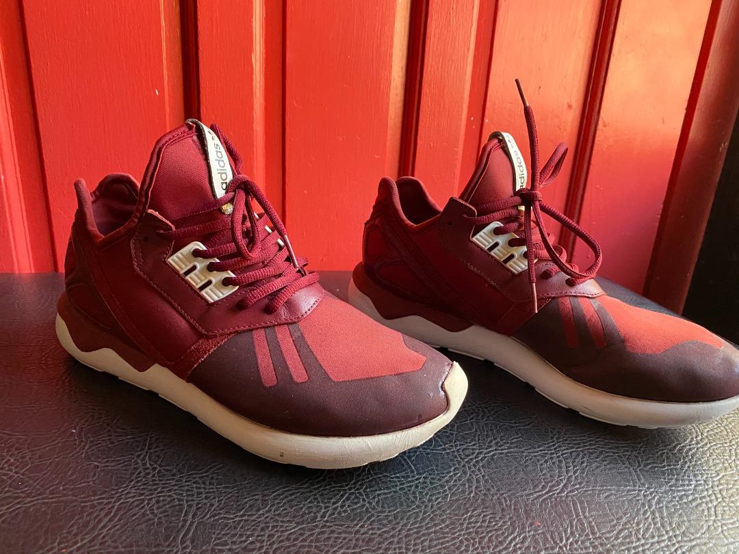 Adidas top tubular maroon