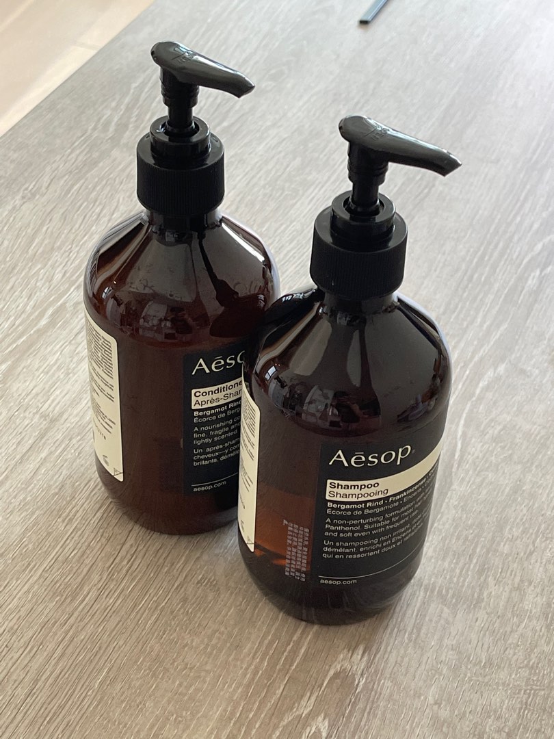 Aesop shampoo & conditioner, 美容＆化妝品, 健康及美容 頭髮護理 Carousell