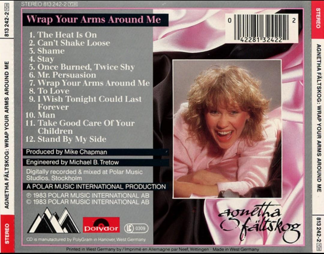 Faltskog WRAP YOUR ARMS AROUND ME CDR, Hobbies & Toys, Music