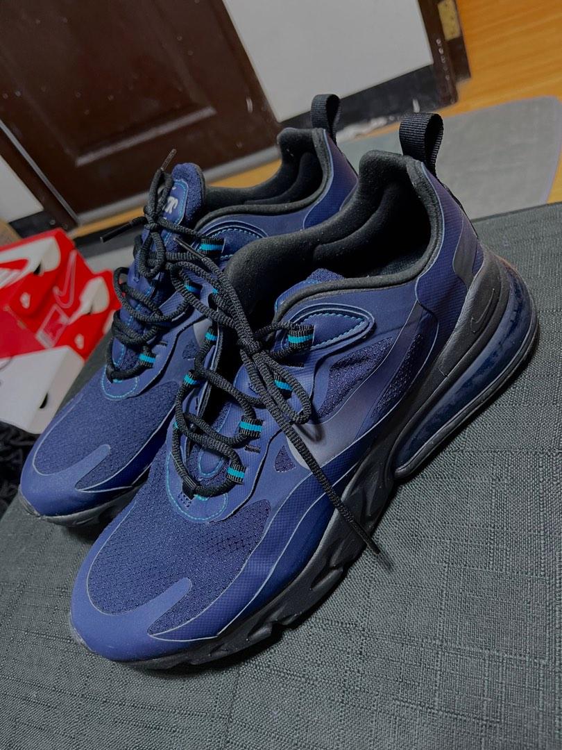 Nike react element best sale 270 flyknit blu