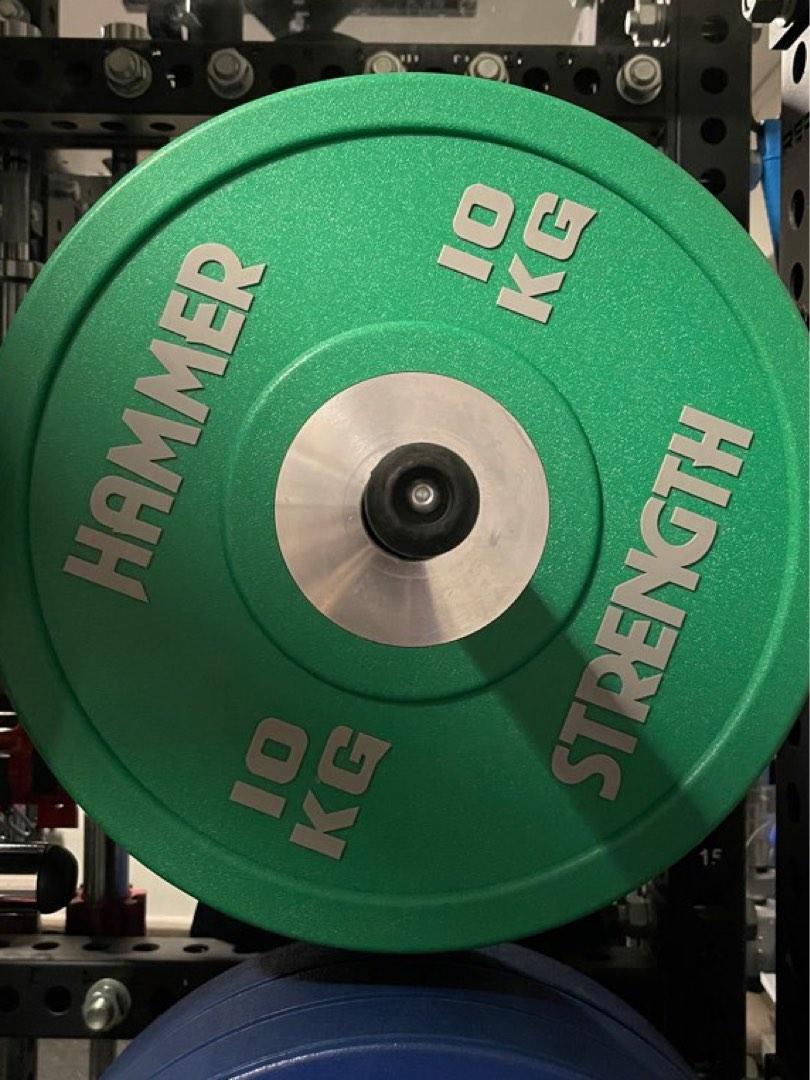 Hammer strength cheap urethane bumper plates