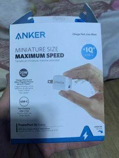 ANKER MAXIMUM SPEED CHARGER