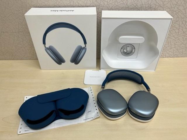 Apple AirPods Max (Sky Blue), 音響器材, 頭戴式/罩耳式耳機- Carousell