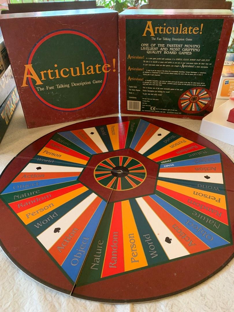 Articulate Board Game with Expansion Pack, Hobbies & Toys, Toys & Games