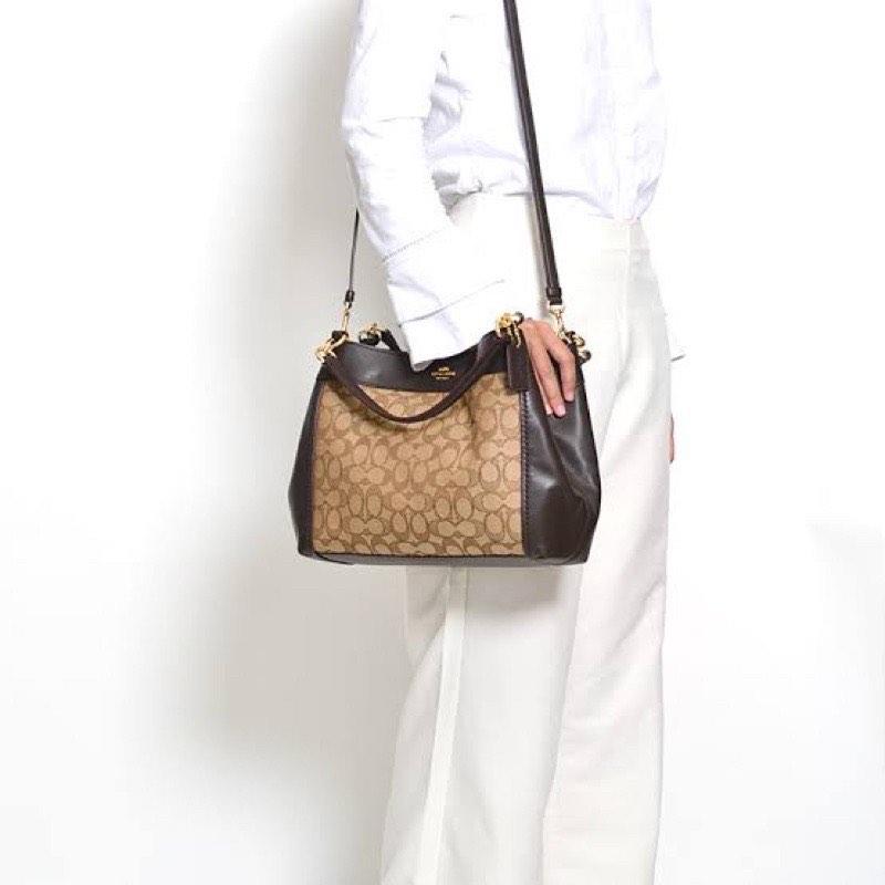 Coach small lexy signature store
