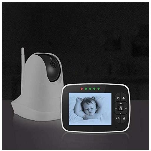 3.5'' High Resolution Baby Monitor Infrared Night Vision Wireless Video  Baby Sleeping Monitor with Remote Camera Pan-Tilt-Zoom-SM935