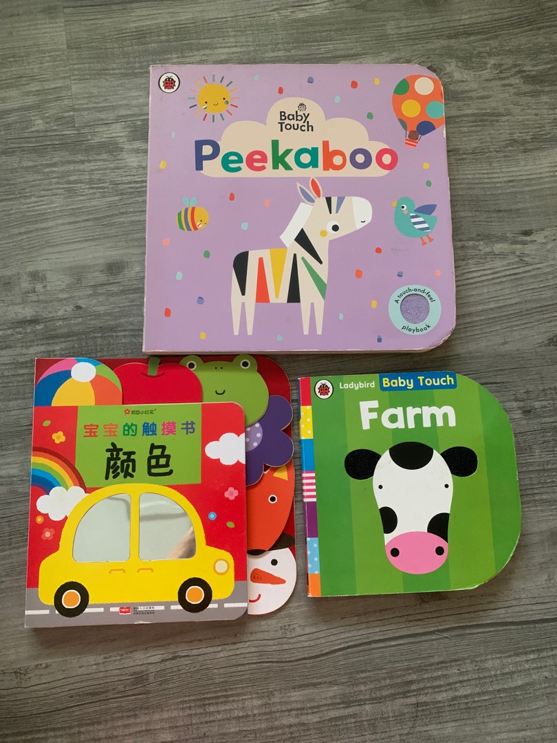 Baby sensory books touch and feel, Hobbies & Toys, Books & Magazines