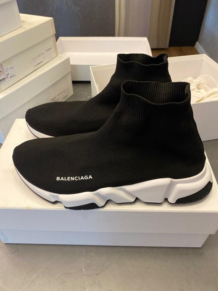 Balenciaga speed hot sale trainer peeling