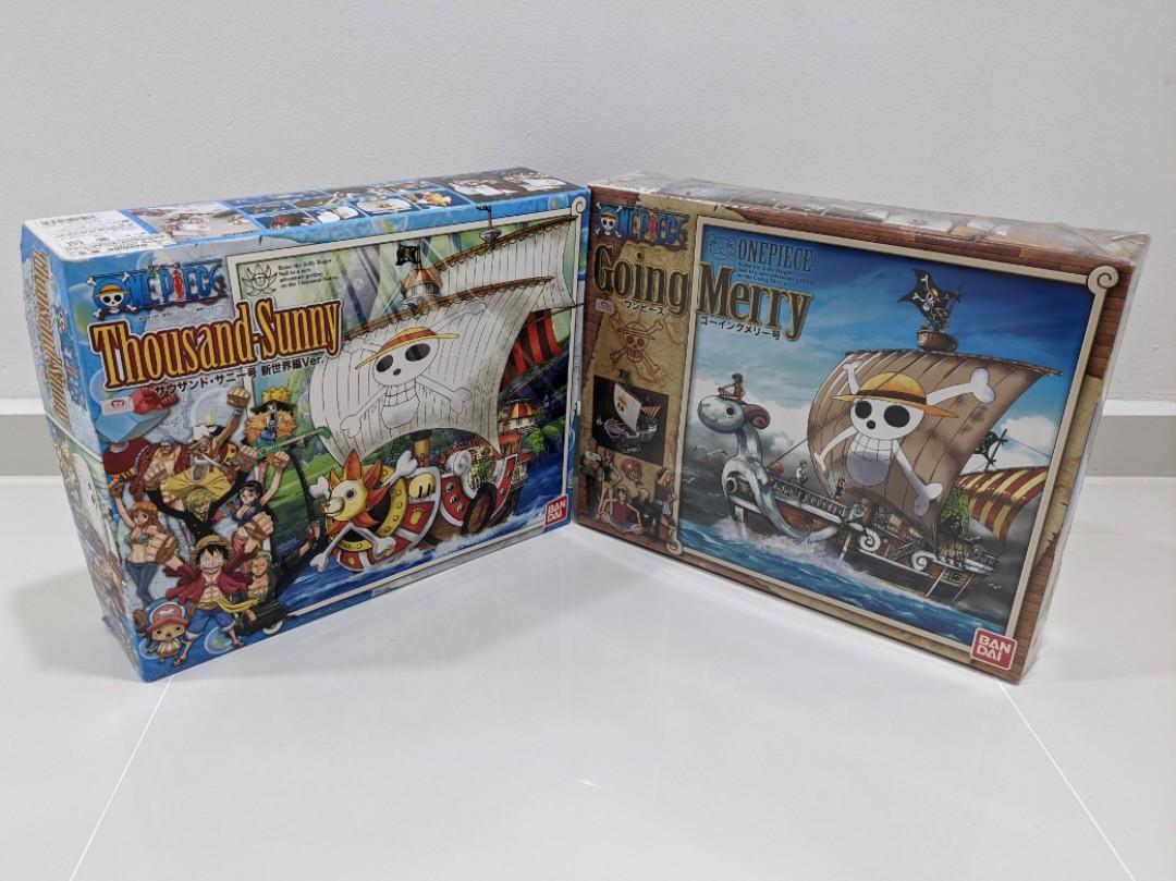 We gotta love Bandai Spirit's ONE PIECE Model kits! 🤩🤩 The Going Merry,  Thousand Sunny and the new Thousand Sunny flying models look…